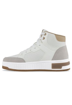 Tenis Urbanos Atrix Blanco-Gris Para Mujer Croydon