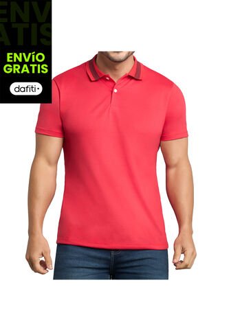 Camiseta Polo Pedro Rojo Para Hombre Croydon Croydon