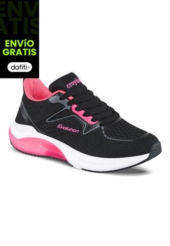 Tenis Rubus Negro Para Niña Croydon Croydon