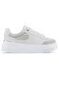 Tenis Urbanos Hailey Blanco-Plata Para Mujer Croydon de Croydon