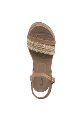 Sandalias Tacón Rosana Café Para Mujer Croydon