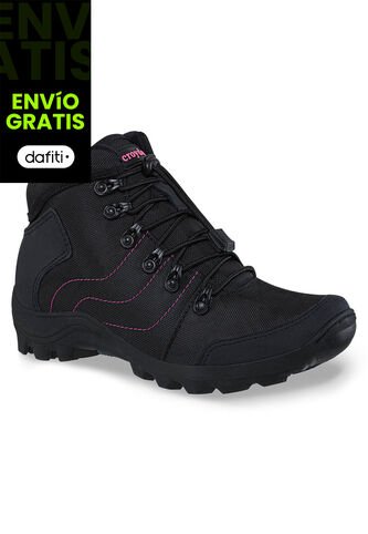 Botas Outdoor Tomoe Negro Para Mujer Croydon Croydon