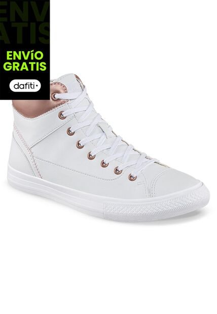 Botines Qamura Alto Rosa Para Mujer Croydon