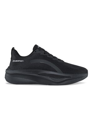 Tenis Running Facod Negro-Negro Croydon Para Mujer