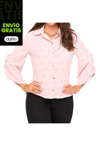 Blusa Silvy Rosa Para Mujer Croydon Croydon