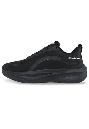 Tenis Running Facod Negro-Negro Croydon Para Mujer