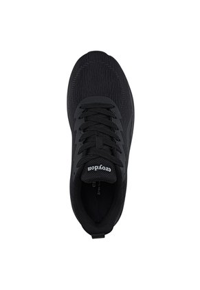 Tenis Running Facod Negro-Negro Croydon Para Mujer