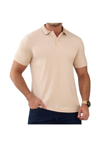 Camiseta Polo Pedro Beige Croydon Para Hombre Croydon