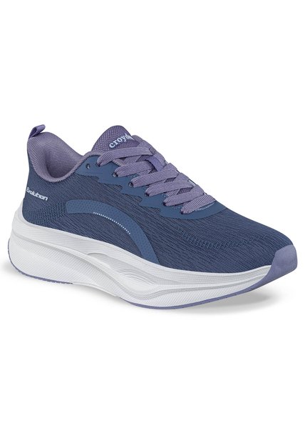 Tenis Running Facod Azul Croydon Para Mujer