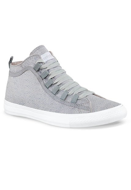 Botines Dorothea Alto Gris Para Mujer Croydon