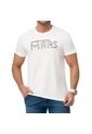 Camiseta Espampada Mars Marfil Croydon Para Hombre de Croydon