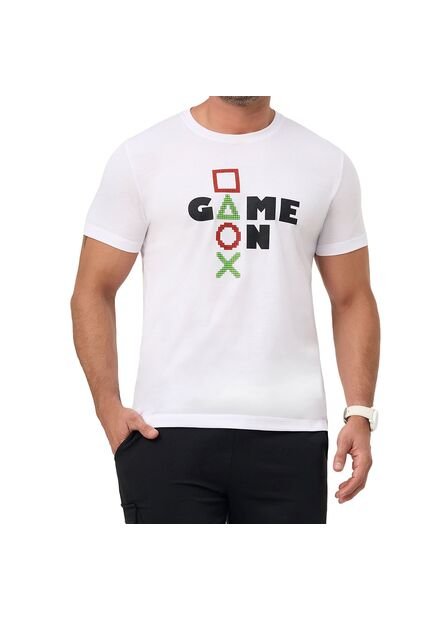 Camiseta Game Blanco Croydon Para Hombre