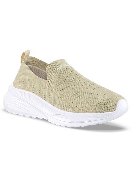 Tenis Para Caminar Slom Beige Croydon Para Mujer