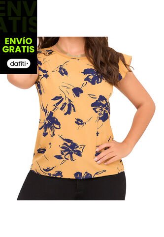 Blusa Ayda Mostaza Croydon Para Mujer Croydon