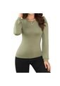 Blusa Alicia Verde Claro Croydon Para Mujer de Croydon