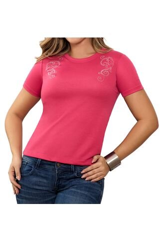 Camiseta Eris Fucsia Croydon Para Mujer Croydon