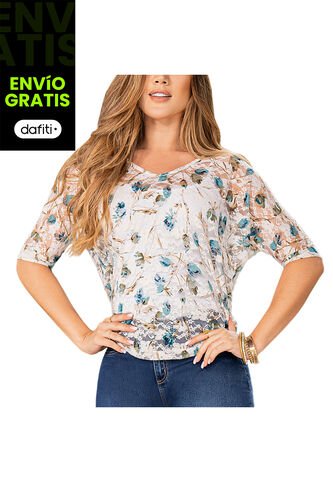 Blusa Linsy Blanco Para Mujer Croydon Croydon