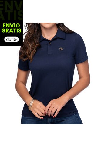 Blusa Polo Brenda Azul Osc Para Mujer Croydon Croydon