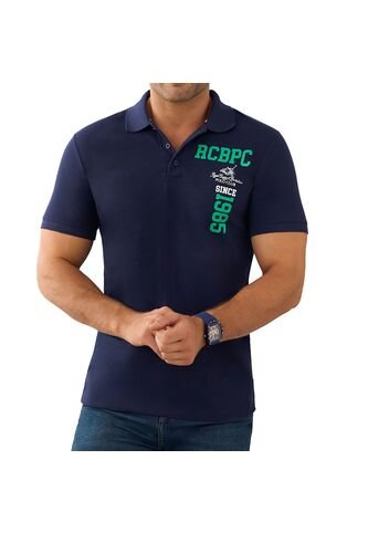 Camiseta Polo Gabriel Azul Croydon Para Hombre Croydon