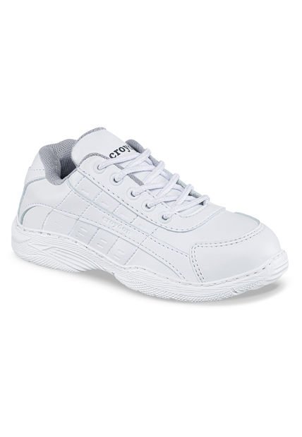 Tenis Colegial XX Pc Blanco Para Niño Y Niña Croydon