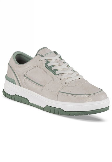 Tenis Casuales Nugov Beige Croydon Para Mujer