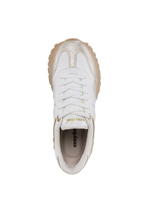 Tenis Urbanos Letizia Blanco-Oro Para Mujer Croydon