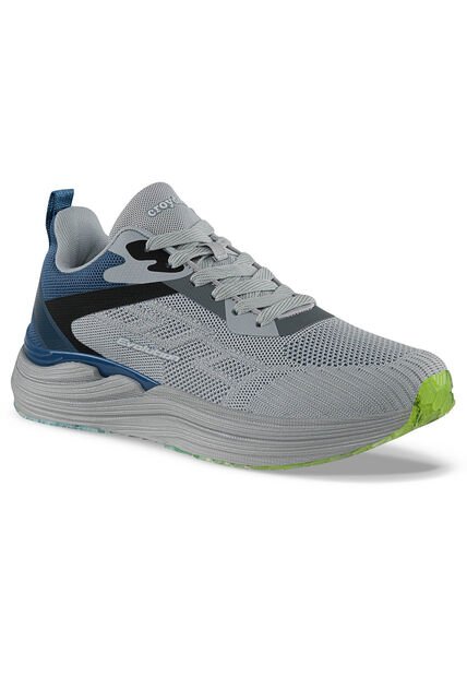 Tenis Running Ranito Gris-Azul Croydon Para Hombre