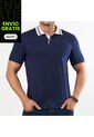 Camiseta Polo Lucas Azul Osc Para Hombre Croydon de Croydon