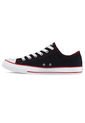 Tenis Discovery Bajo Negro-Rojo Para Hombre Y Mujer Croydon de Croydon