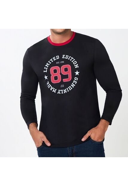 Camibuzo Dilan Negro Croydon Para Hombre