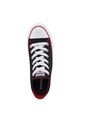 Tenis Discovery Bajo Negro-Rojo Para Hombre Y Mujer Croydon de Croydon