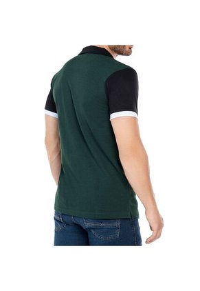 Camiseta Polo Joel Verde Croydon Para Hombre