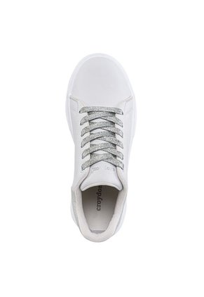 Tenis Urbanos Zayuri Blanco-Plata Para Mujer Croydon