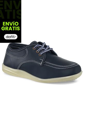 Zapatos Escolares Bachiller Azul Para Niña Croydon Croydon