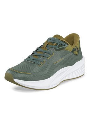 Tenis Running Wihop Gris-Café Croydon Para Hombre
