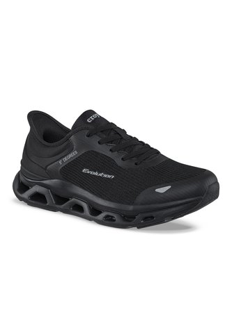 Tenis Running Rwag Negro-Negro Croydon Para Hombre Croydon