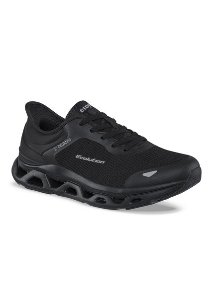 Tenis Running Rwag Negro-Negro Croydon Para Hombre