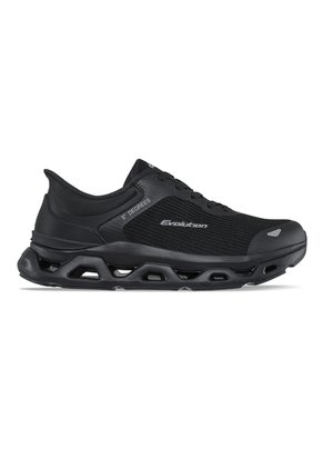 Tenis Running Rwag Negro-Negro Croydon Para Hombre