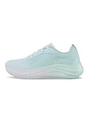 Tenis Running Wibo Blanco-Verde Croydon Para Mujer