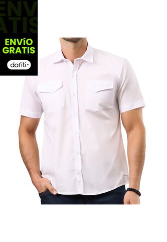 Camisa Ruben Blanco Para Hombre Croydon Croydon