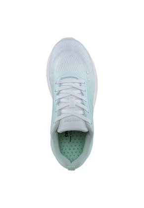 Tenis Running Wibo Blanco-Verde Croydon Para Mujer