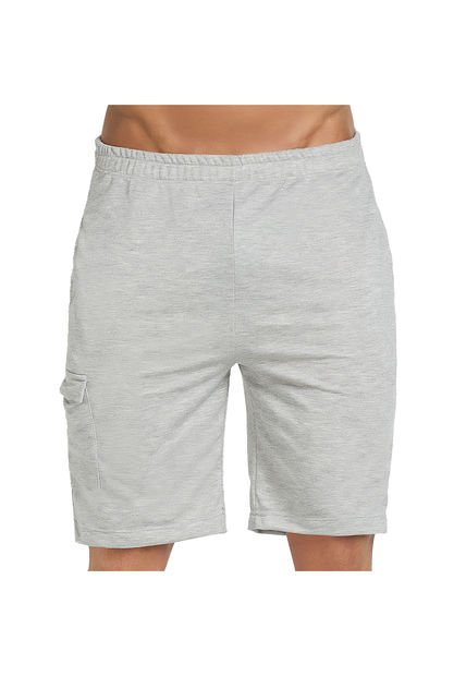 Bermuda David Gris Para Hombre Croydon