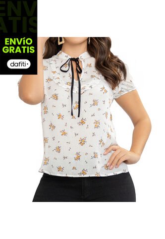 Blusa Alina Blanco Para Mujer Croydon Croydon