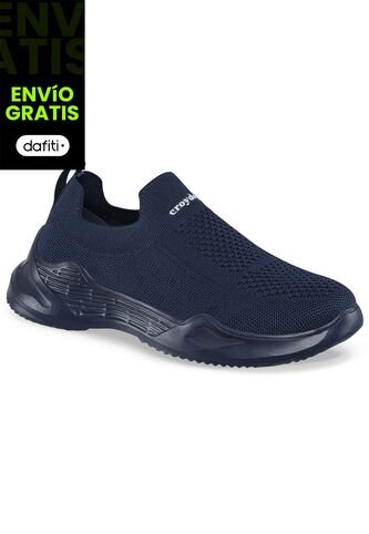 Tenis Running Loccer Azul Para Hombre Croydon Croydon