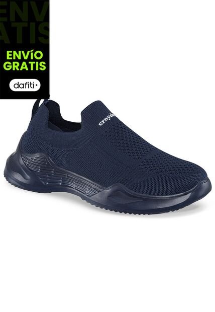 Tenis Running Loccer Azul Para Hombre Croydon