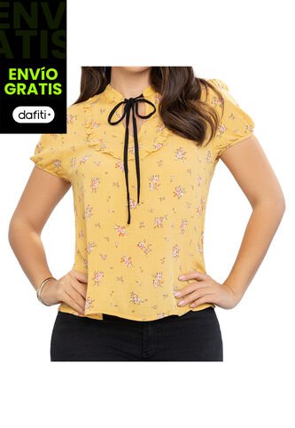 Blusa Alina Amarillo Para Mujer Croydon Croydon