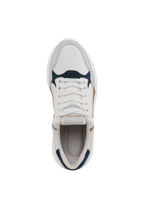 Tenis Urbanos Agatha Blanco-Café Para Mujer Croydon