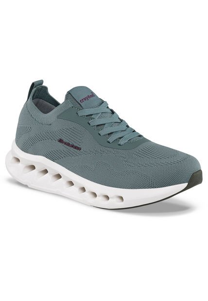 Tenis Running Dylez Gris Para Mujer Croydon