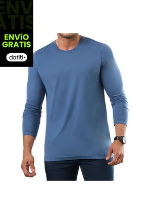 Camibuzo Omar Azul Para Hombre Croydon