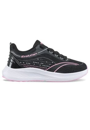 Tenis Running Sotta Negro-Rosa Para Niña Croydon